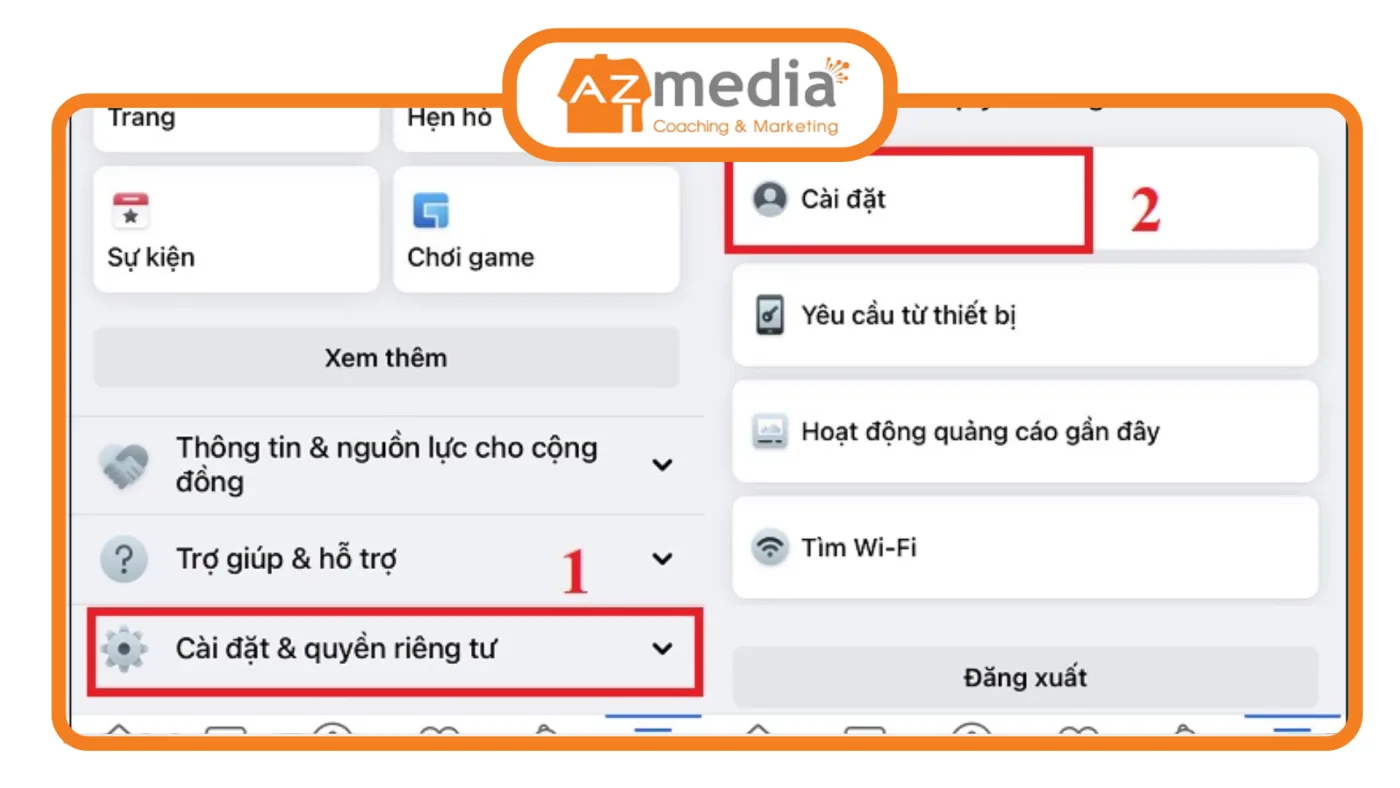 Đổi tên Facebook trên điện thoại iPhone Doi ten Facebook tren dien thoai iPhone