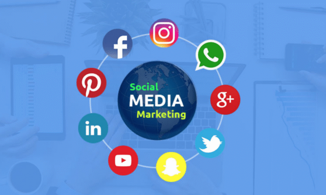 social media marketing trên facebook tiktok instagram trong marketing digital