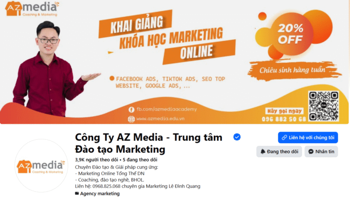 quan tri va phat trien fanpage chuyen nghiep dinh vi thuong hieu