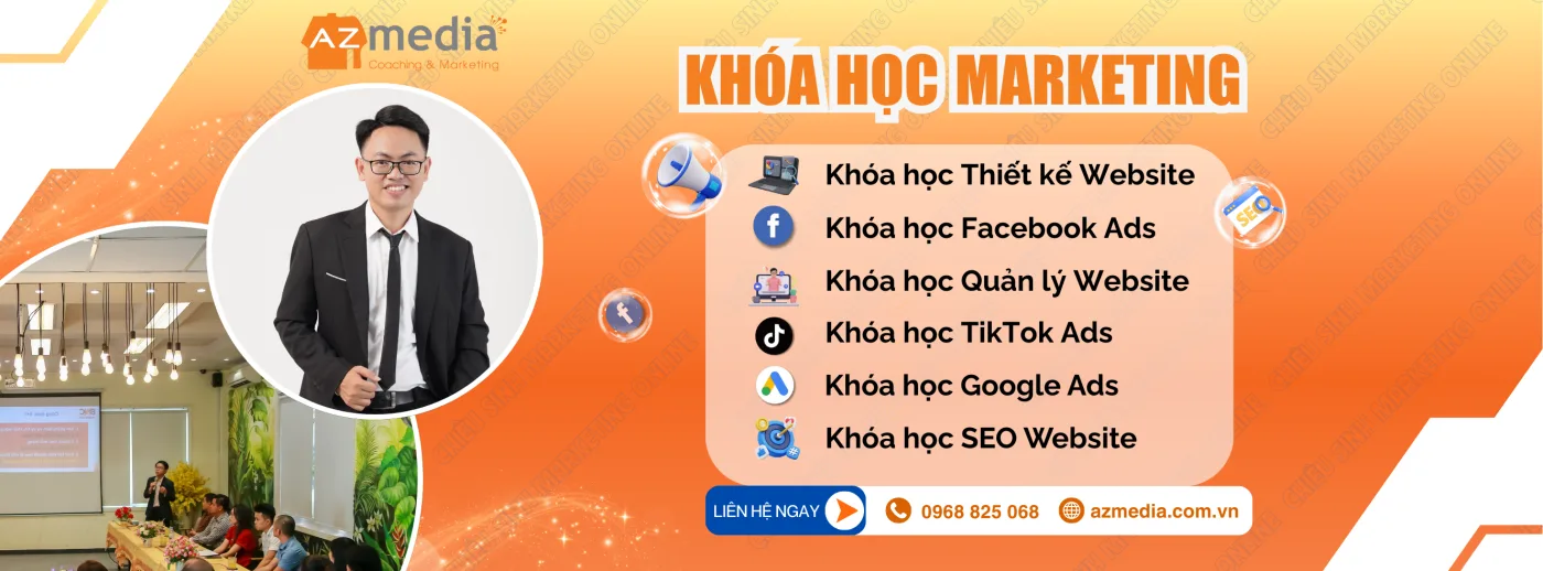 Khóa học Marketing Online Đà Nẵng - AZ Media